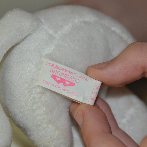 vintage collectible Sailor Moon plush doll stuffed toy Artemis white cat Banpres - Picture 8 of 9